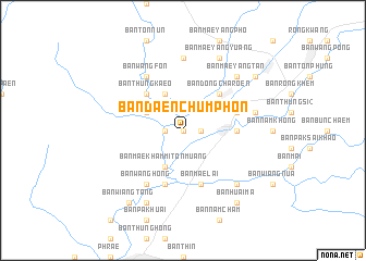 map of Ban Daen Chumphon