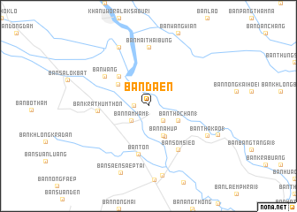 map of Ban Daen