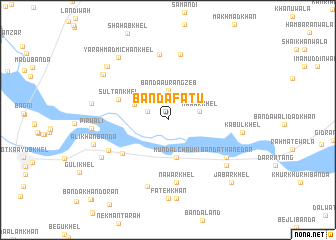 map of Bānda Fatu