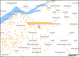 map of Bānda Karashka