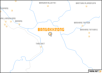 map of Ban Dakkrong