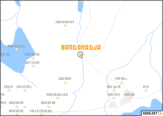 map of Banda Madja