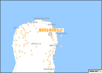 map of Bandamadji