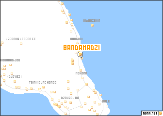 map of Bandamadzi