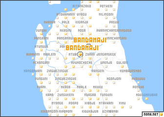map of Banda Maji