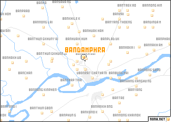 map of Ban Dam Phra