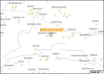 map of Bānda Nāian
