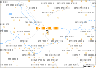 map of Ban Dan Chak