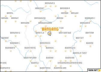 map of Ban Dang