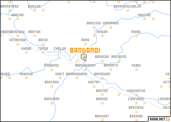 map of Bản Ðá Nổi