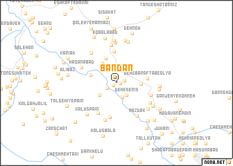 map of Bandān