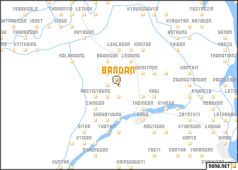 map of Bandan