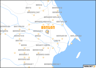 map of Ban Dan