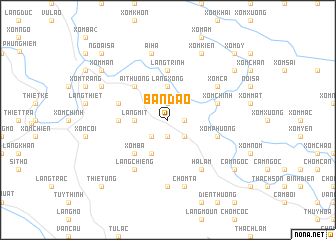 map of Bàn Ðào