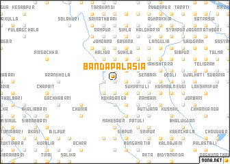 map of Banda Palāsia