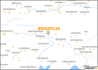 map of Bānda Pilah