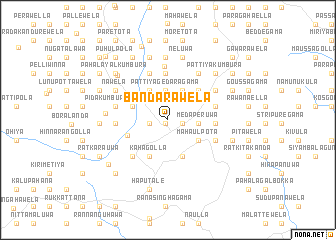 map of Bandarawela