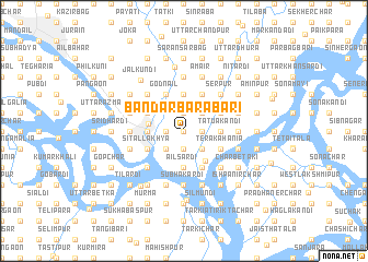 map of Bandar Barabāri