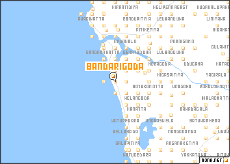 map of Bandarigoda