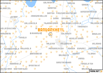 map of Bandār Kheyl