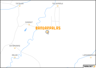 map of Bandarpalas