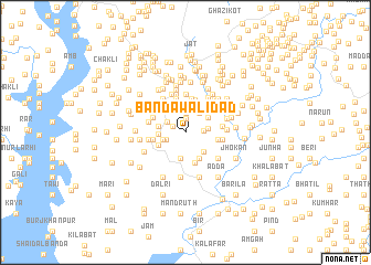 map of Bānda Wālidād