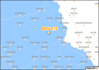 map of Bandaye
