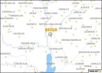 map of Banda