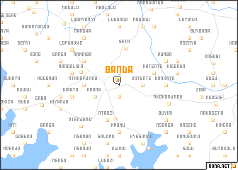 map of Banda