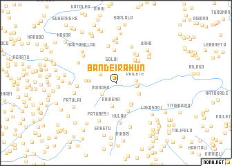 map of Bandeirahun