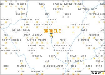 map of Bandele