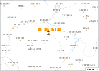 map of Bandengtou