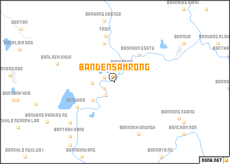 map of Ban Den Samrong