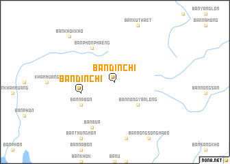 map of Ban Din Chi