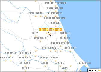 map of Ban Din Kong