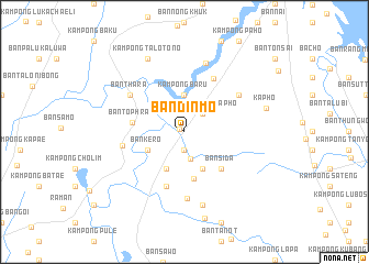 map of Ban Din Mo