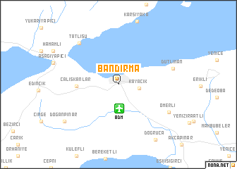 map of Bandırma