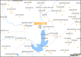 map of Bandita