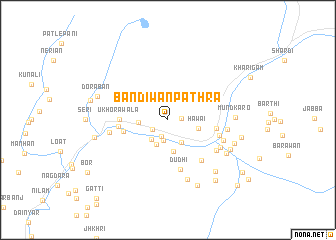 map of Bandiwān Pathra