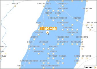 map of Bandizan