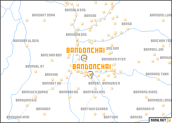 map of Ban Don Chai