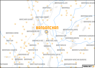 map of Ban Don Chan