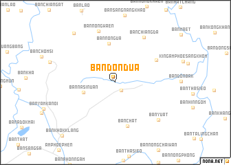 map of Ban Don Dua