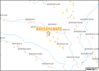 map of Ban Dôngbang