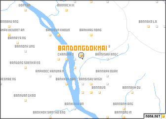 map of Ban Dôngdokmai