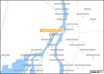 map of Ban Dônghoy