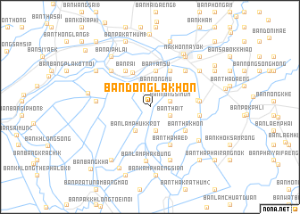 map of Ban Dong Lakhon