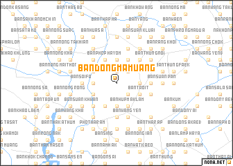 map of Ban Dong Mamuang