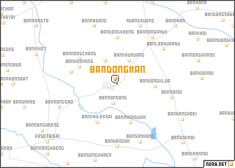 map of Ban Dong Man