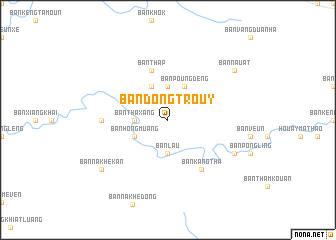 map of Ban Dôngtrouy